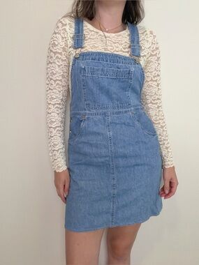 Vintage Fads Overall Dress